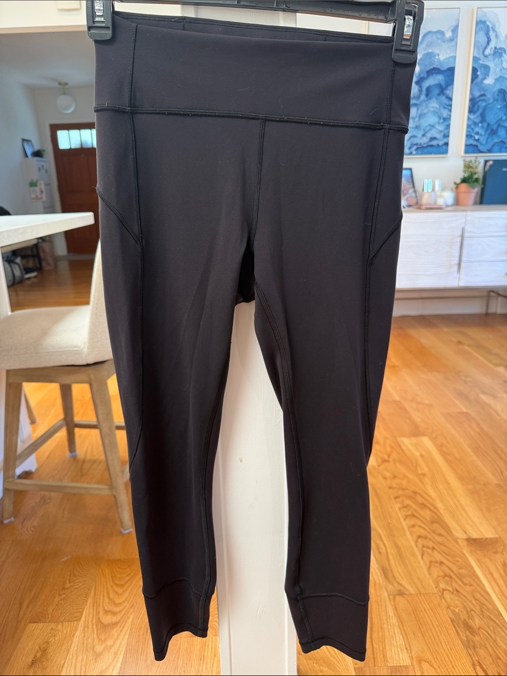 Lululemon Women's Black Performance Leggings w/ Pockets (8)
